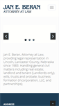 Mobile Screenshot of beranlaw.com